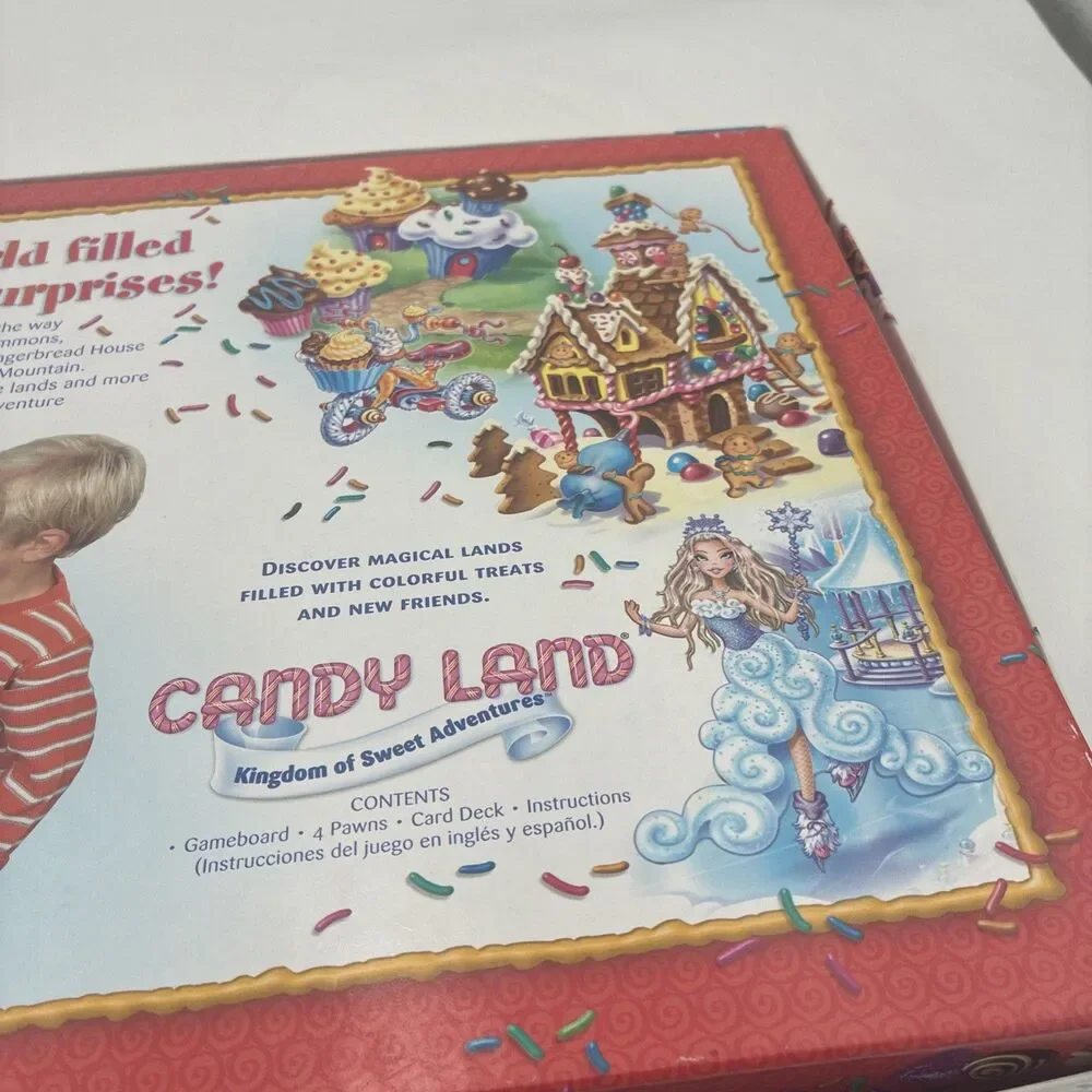 CANDY LAND Board Game 100% COMPLETE 2010 CANDYLAND